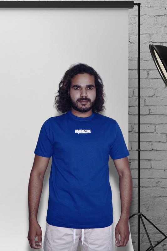 Amirozone Regular Fit Round Neck T-shirt